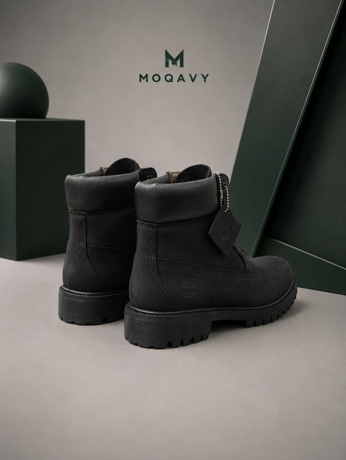 timber Urban Trail Boot (Black Chamoisette)