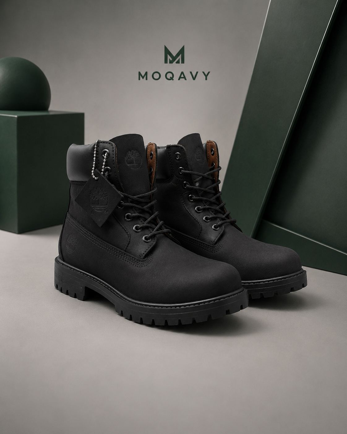 timber Urban Trail Boot (Black Chamoisette)
